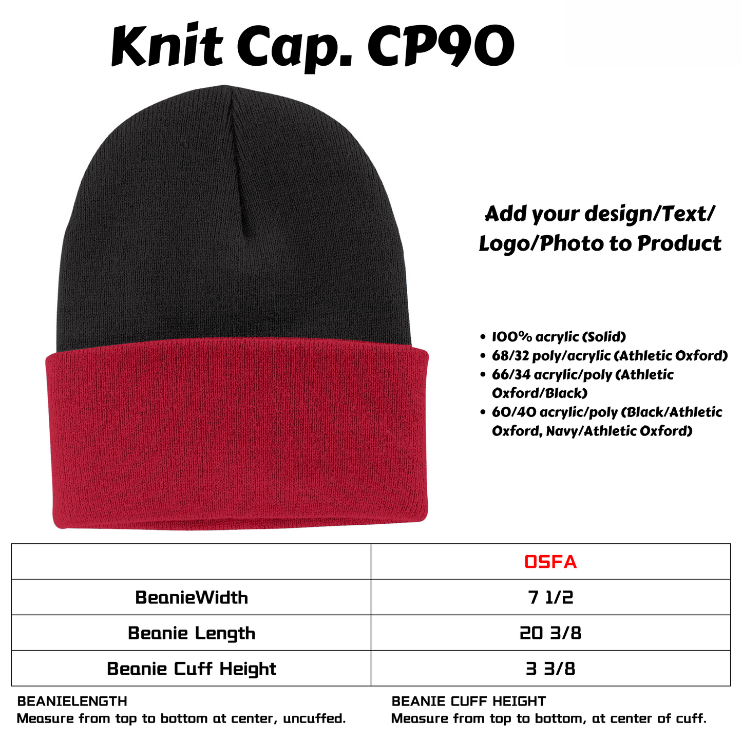 Port & Company® - Knit Cap-CP90