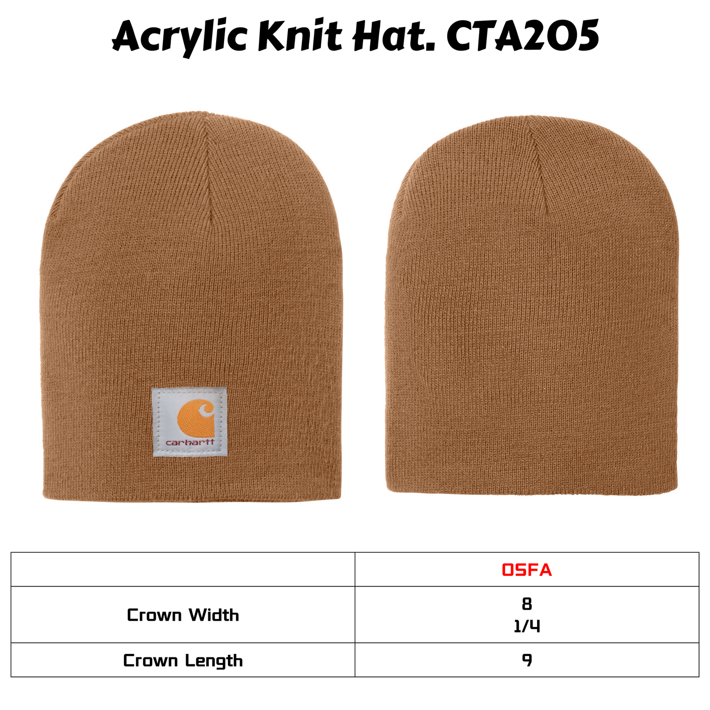 Carhartt ® Acrylic Knit Hat-CTA205