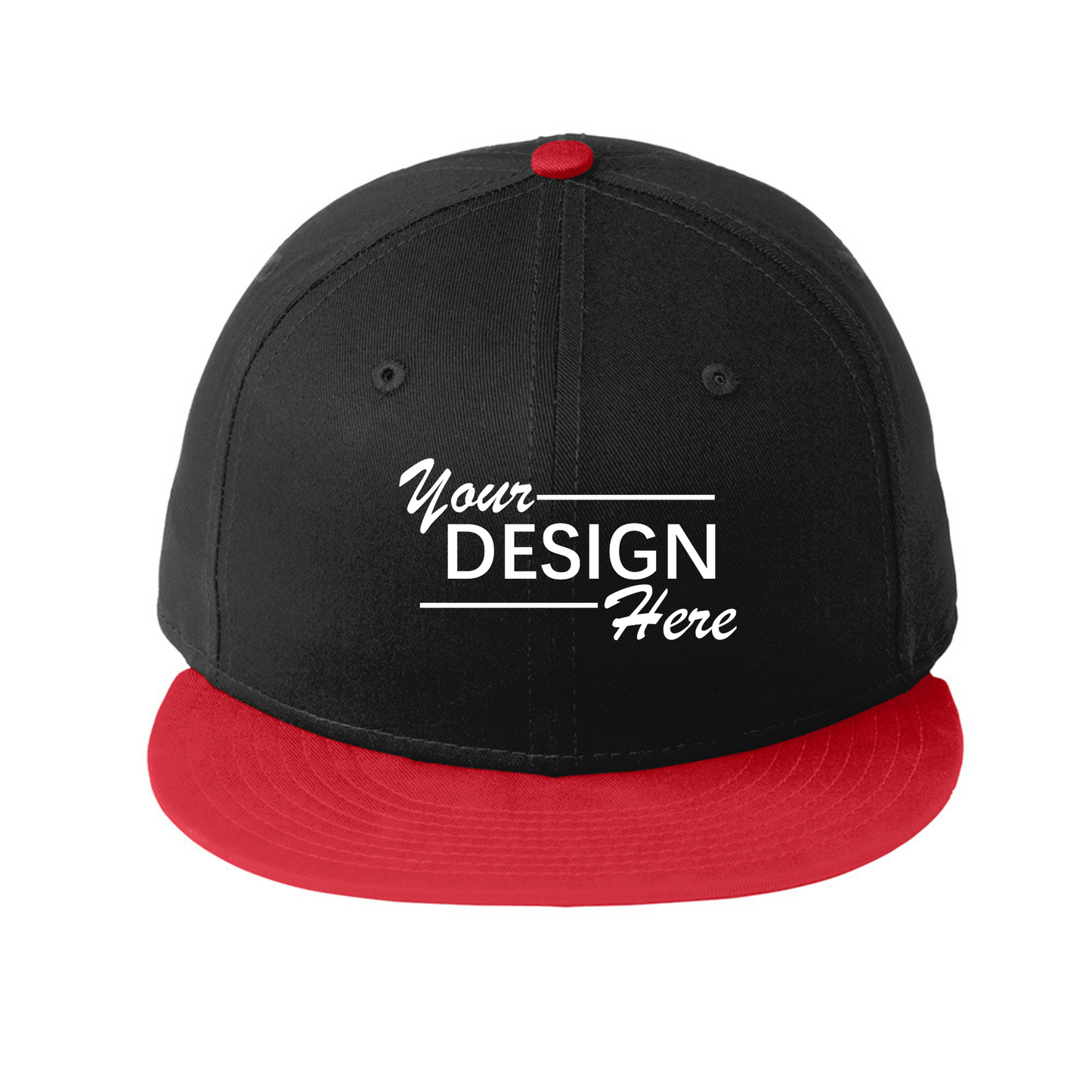 New Era® - Flat Bill Snapback Cap-NE400