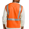 CornerStone® ANSI 107 Class 2 Mesh Zippered Vest-CSV102