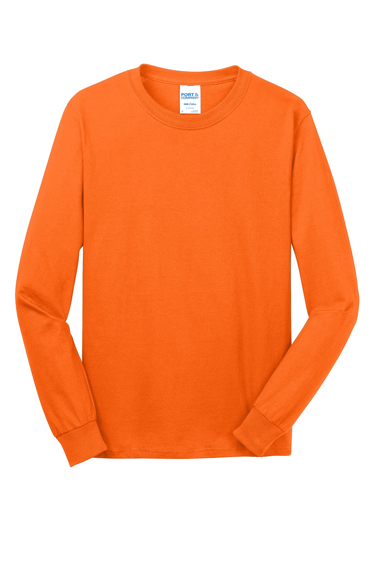 Port & Company Long Sleeve Core Cotton Tee-PC54LS