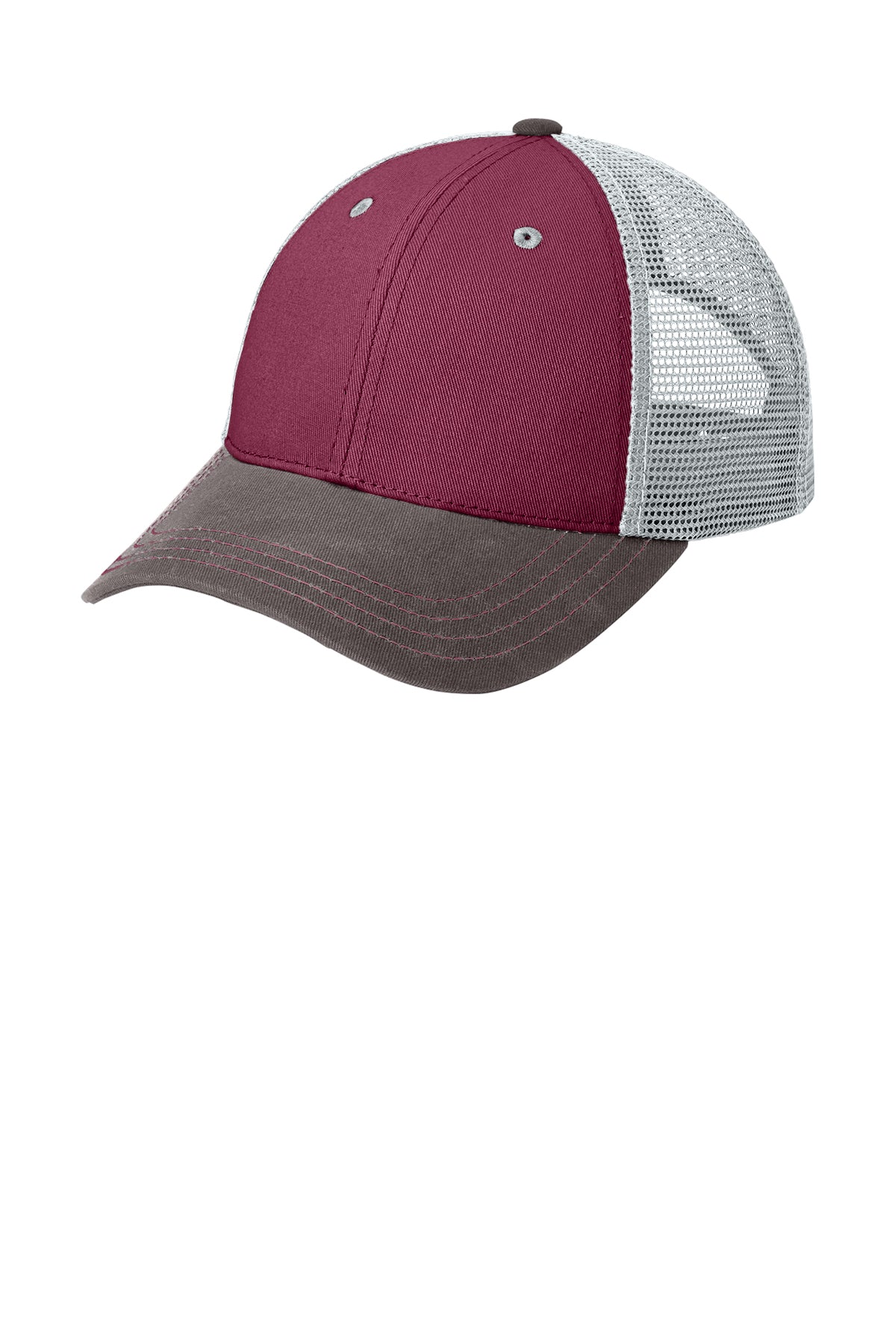 District ® Tri-Tone Mesh Back Cap-DT616