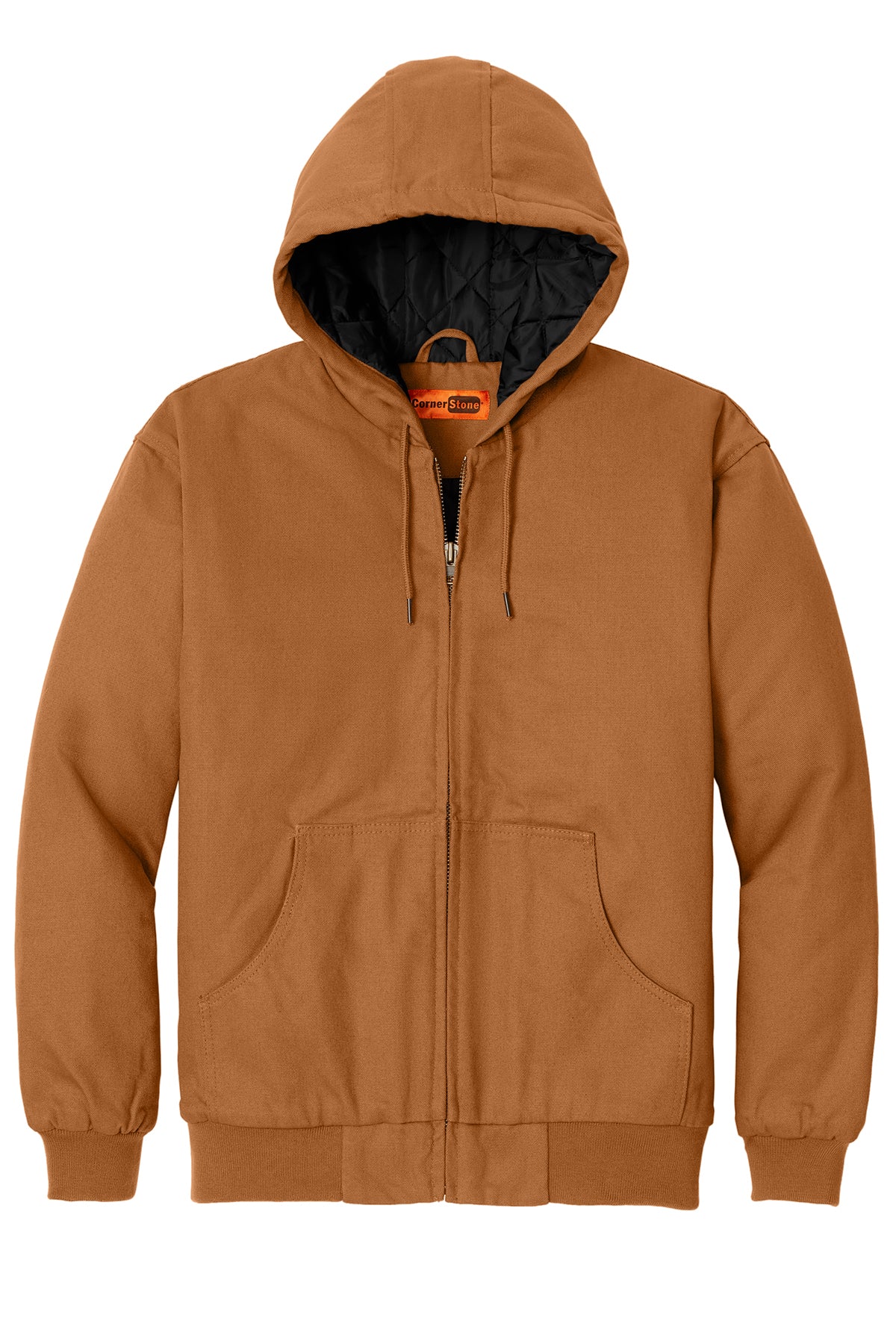 CornerStone® - Duck Cloth Hooded Work Jacket-J763H