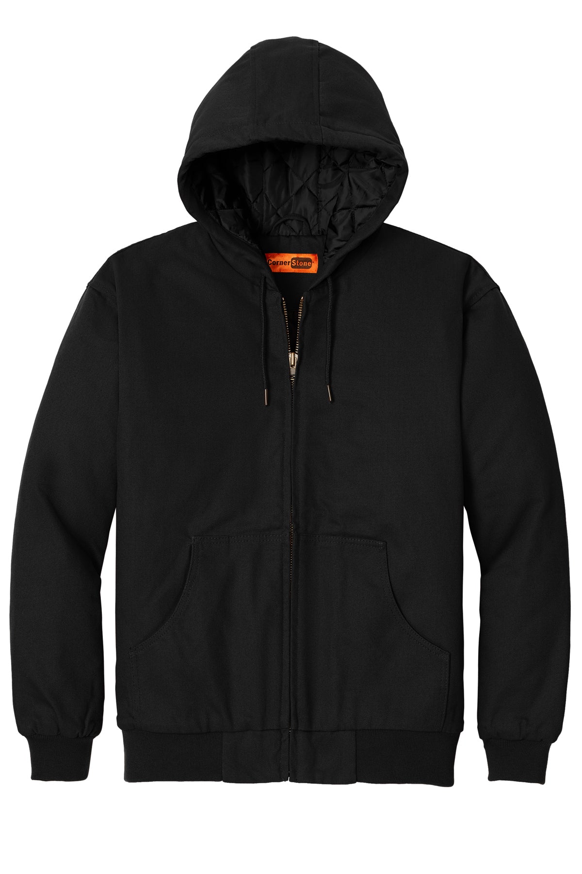 CornerStone® - Duck Cloth Hooded Work Jacket-J763H