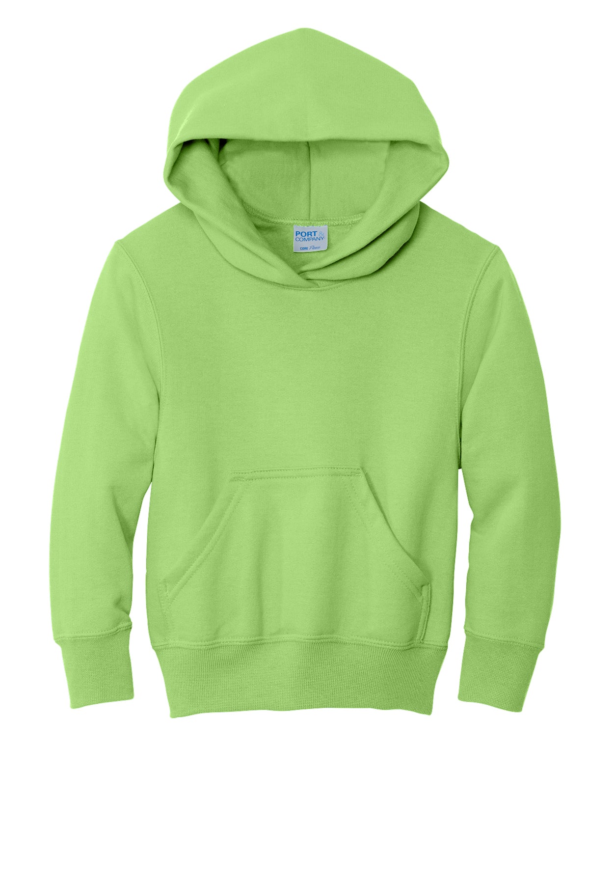 Port & Company® Youth Core Fleece Pullover Hooded Sweatshirt-PC90YH