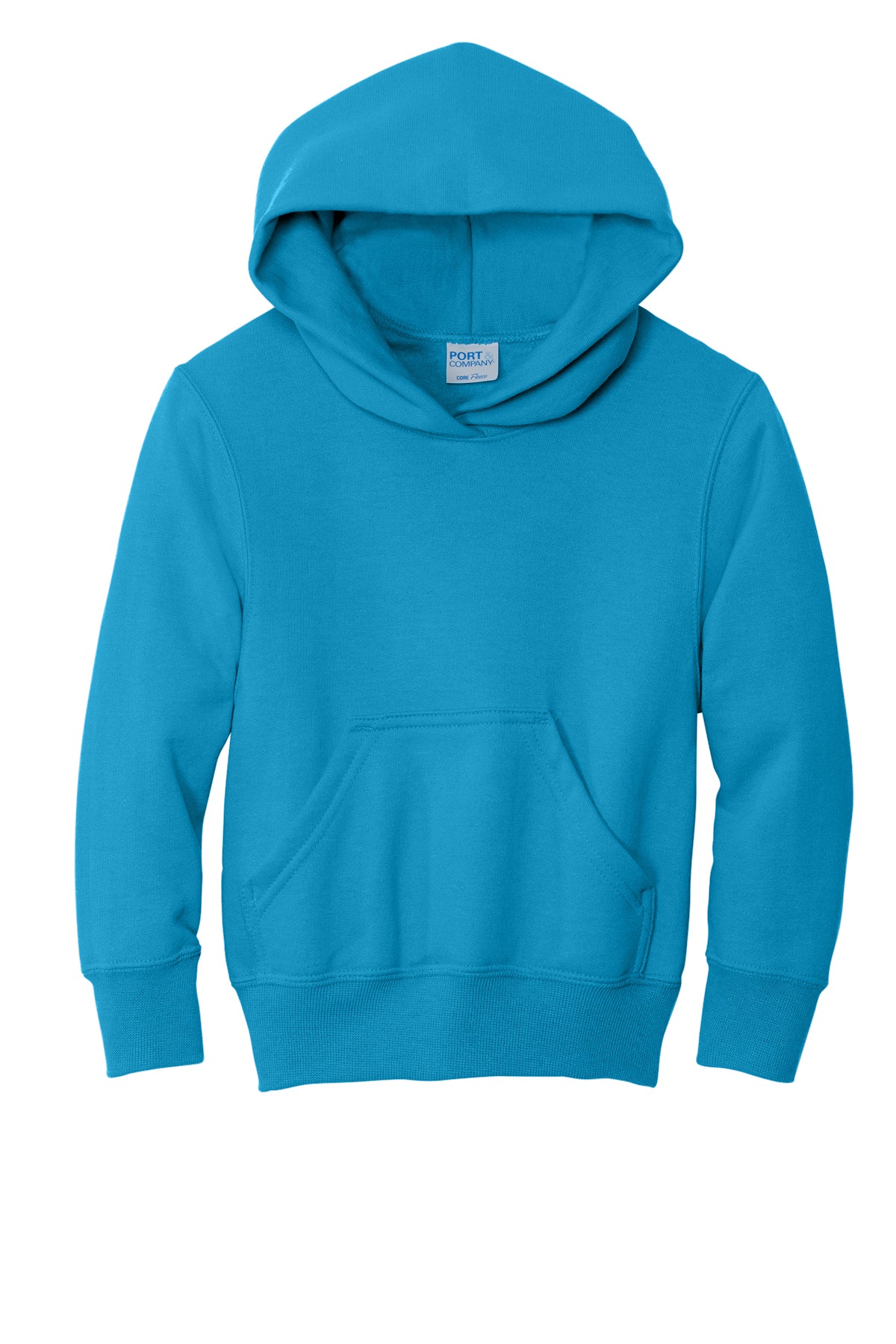 Port & Company® Youth Core Fleece Pullover Hooded Sweatshirt-PC90YH