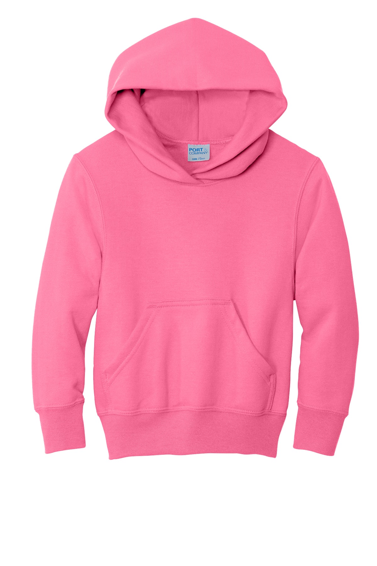 Port & Company® Youth Core Fleece Pullover Hooded Sweatshirt-PC90YH