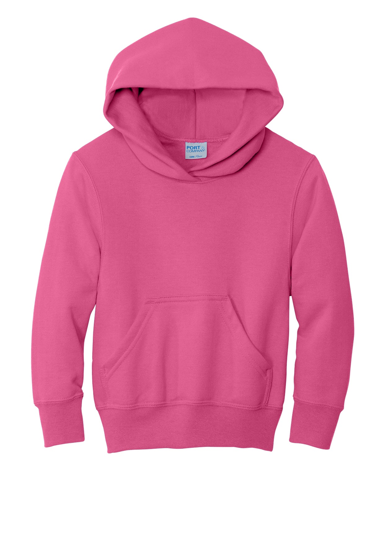 Port & Company® Youth Core Fleece Pullover Hooded Sweatshirt-PC90YH