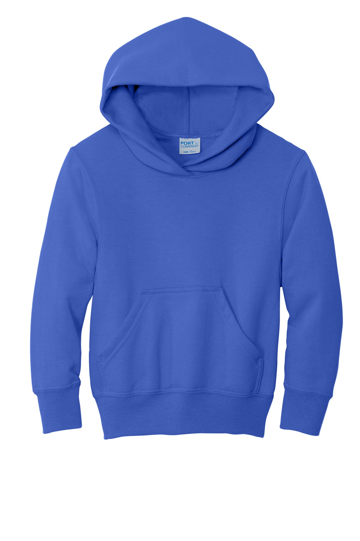 Port & Company® Youth Core Fleece Pullover Hooded Sweatshirt-PC90YH