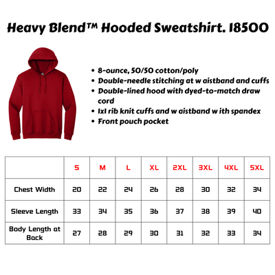 Gildan® - Heavy Blend™ Hooded Sweatshirt-18500