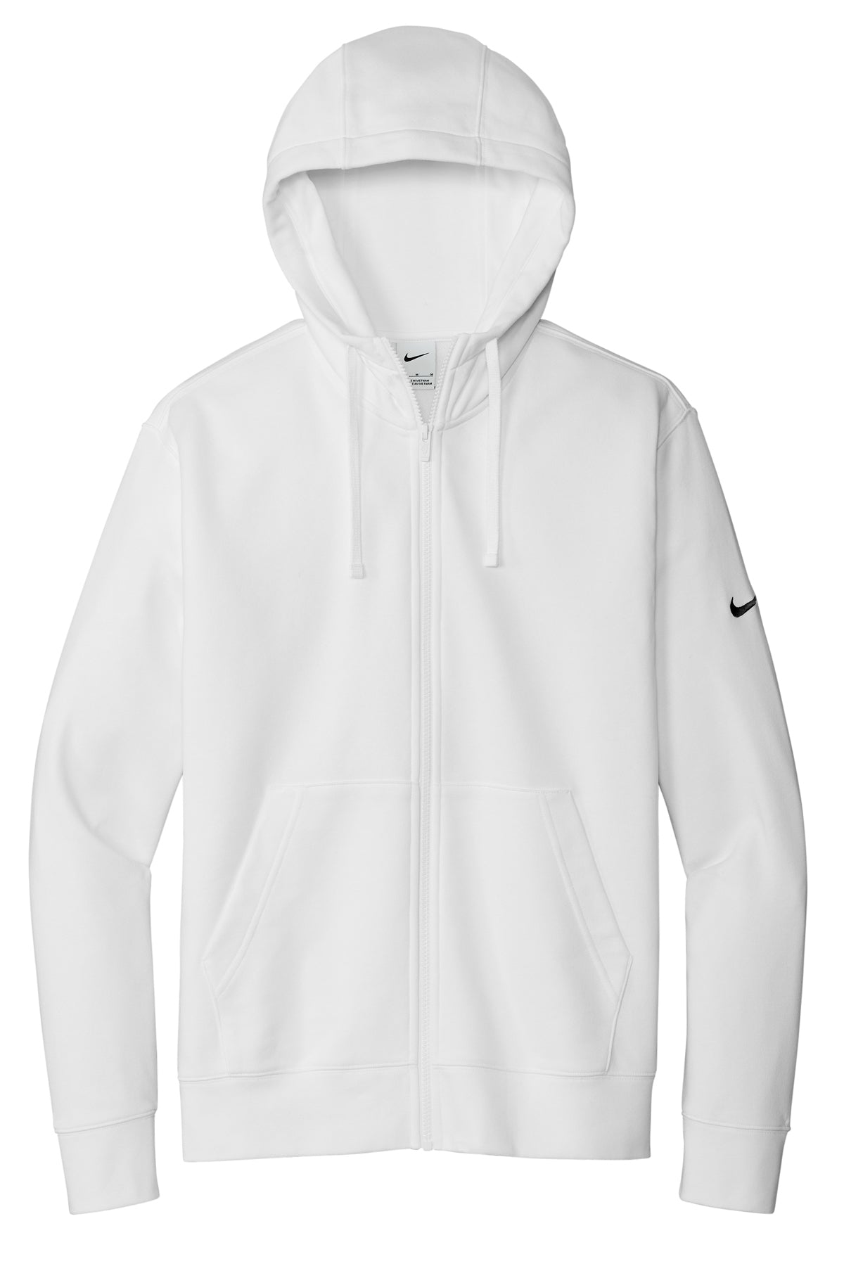 Nike Club Fleece Sleeve Swoosh Full-Zip Hoodie-NKDR1513