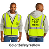 CornerStone ® ANSI 107 Class 2 Economy Mesh One-Pocket Vest-CSV100