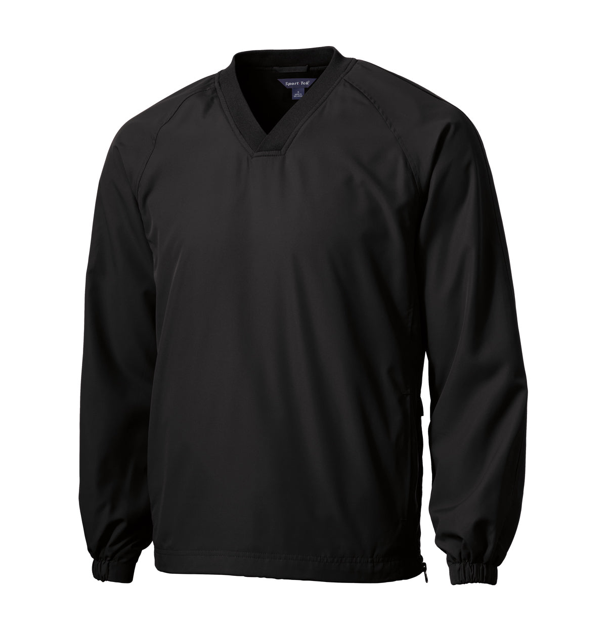 Sport-Tek® V-Neck Raglan Wind Shirt-JST72