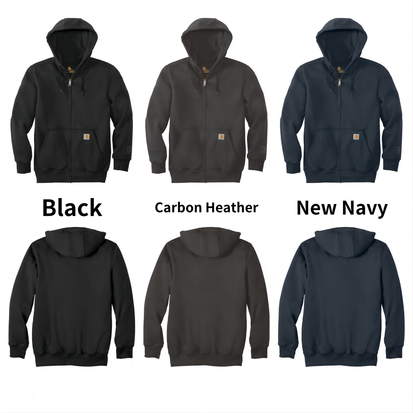 Carhartt ® Rain Defender ® Paxton Heavyweight Hooded Zip-Front Sweatshirt-CT100614