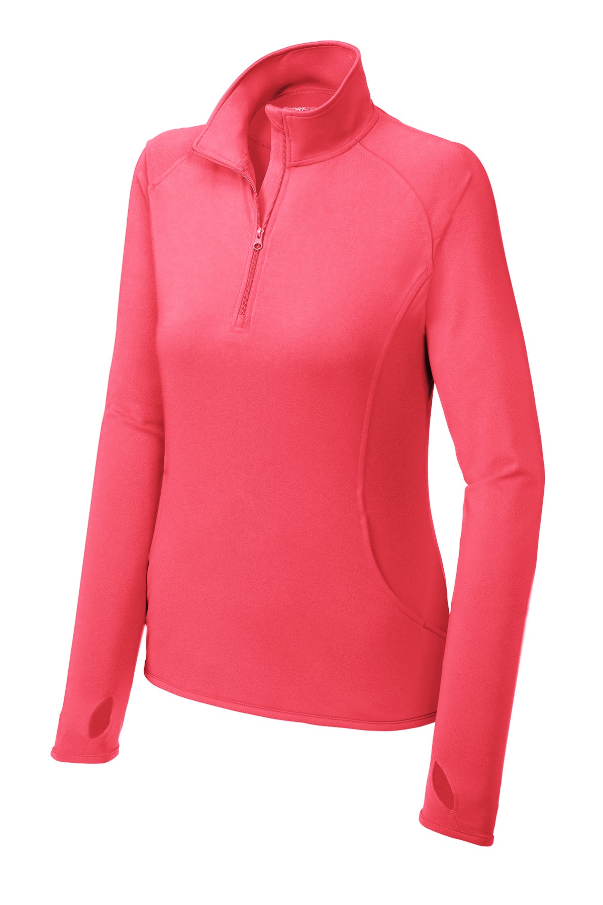 Sport-Tek® Ladies Sport-Wick® Stretch 1/4-Zip Pullover-LST850