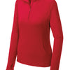 Sport-Tek® Ladies Sport-Wick® Stretch 1/4-Zip Pullover-LST850