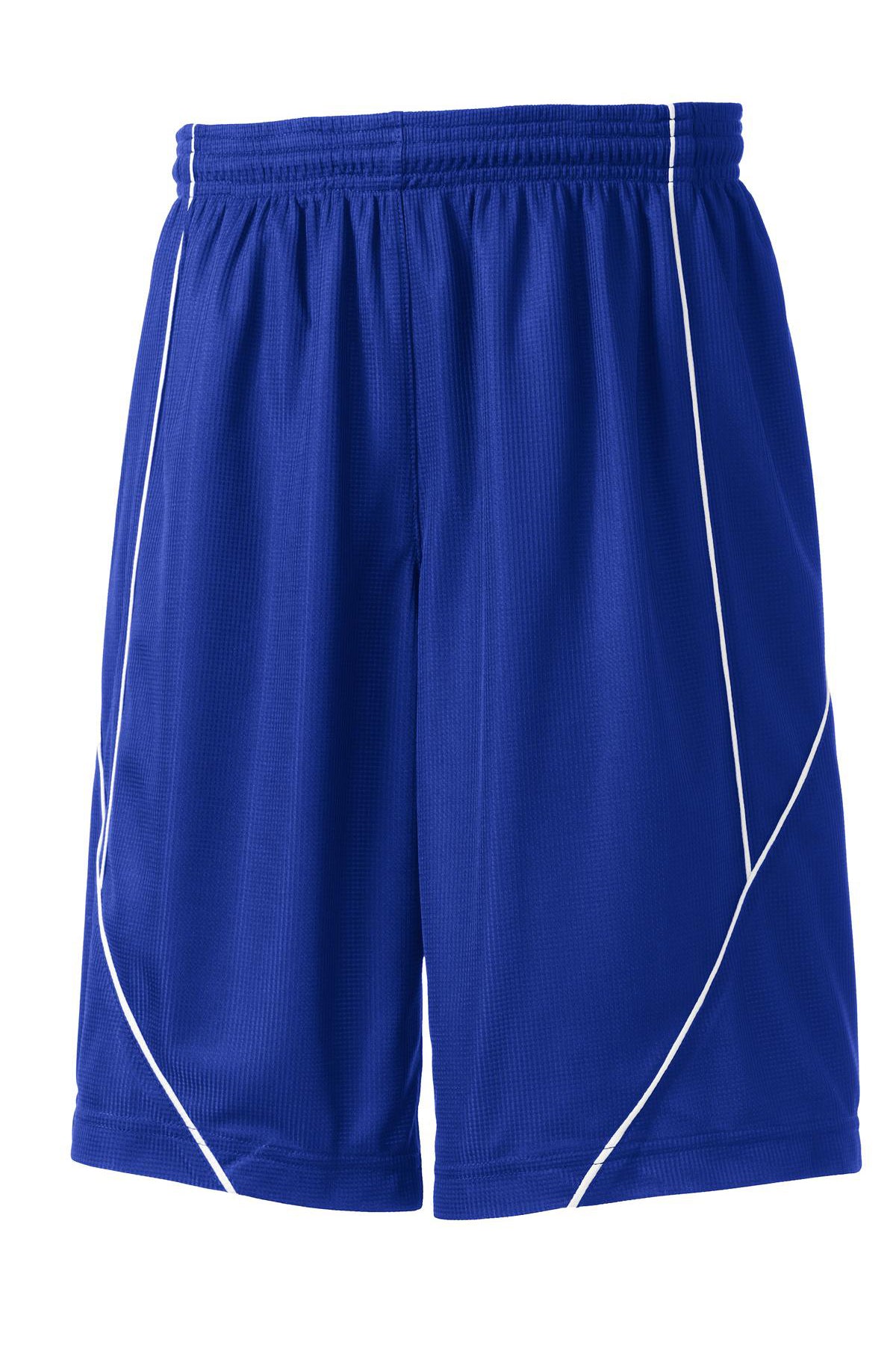 Sport-Tek® Youth PosiCharge® Mesh Reversible Spliced Short-YT565