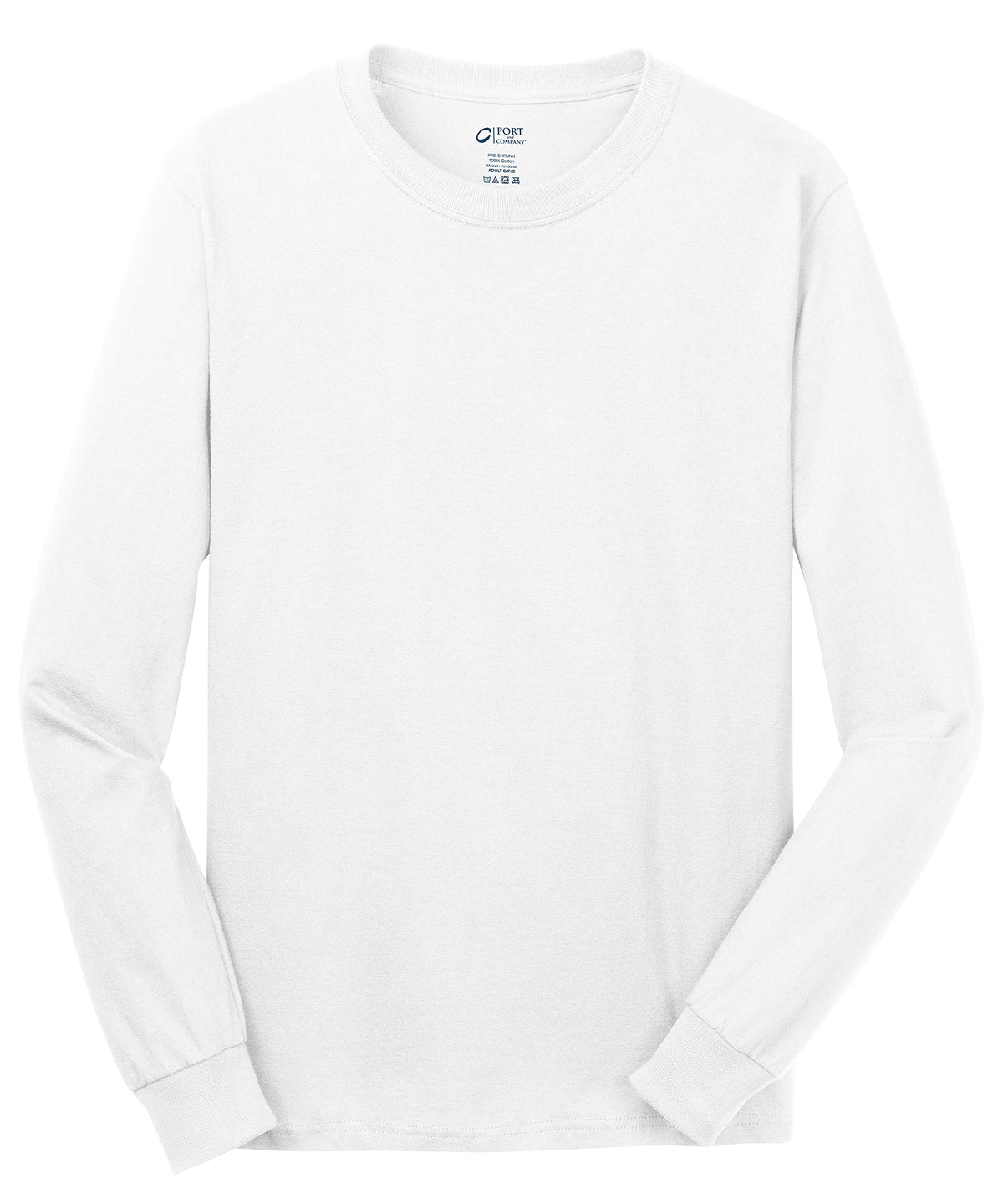 Port & Company Long Sleeve Core Cotton Tee-PC54LS