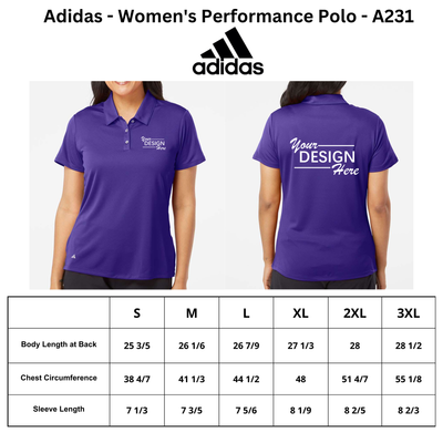 Adidas - Women's Performance Polo - A231