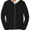 CornerStone® Heavyweight Sherpa-Lined Hooded Fleece Jacket-CS625