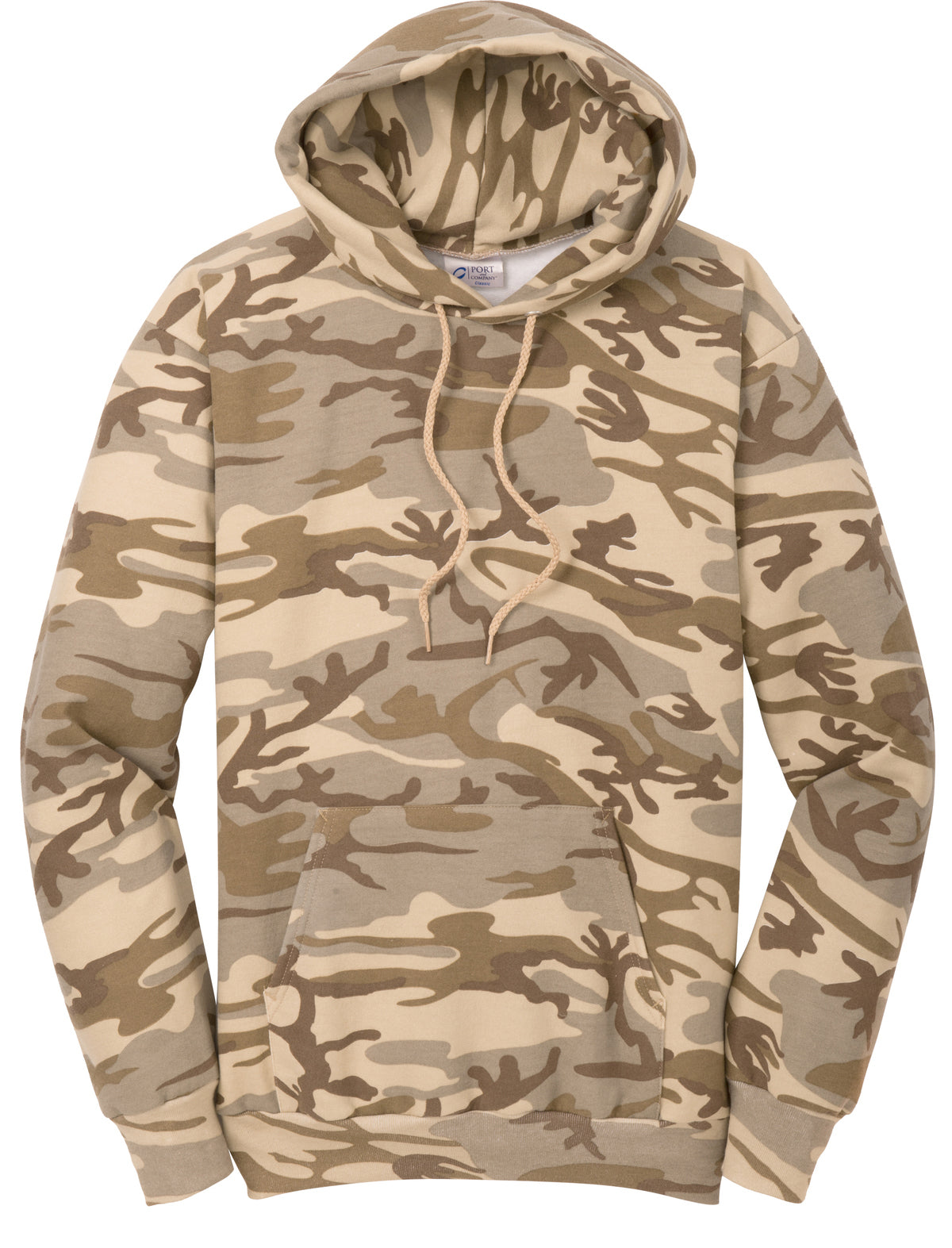 Port & Company® Core Fleece Camo Pullover Hooded Sweatshirt-PC78HC