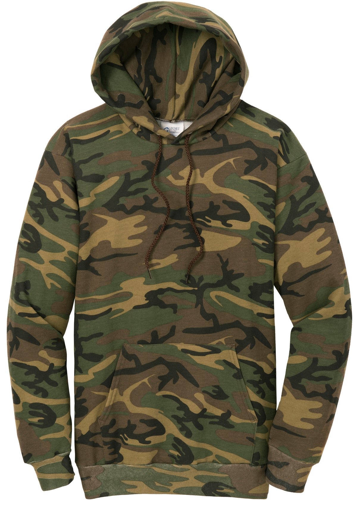 Port & Company® Core Fleece Camo Pullover Hooded Sweatshirt-PC78HC