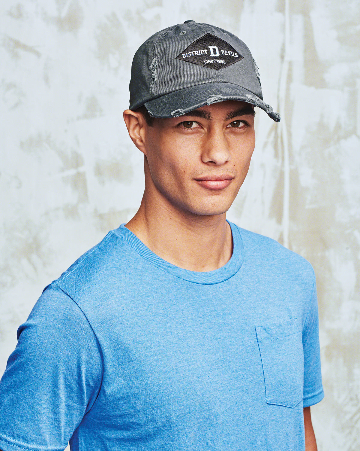 District ® Distressed Cap-DT600