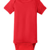 Rabbit Skins™ Infant Short Sleeve Baby Rib Bodysuit-RS4400