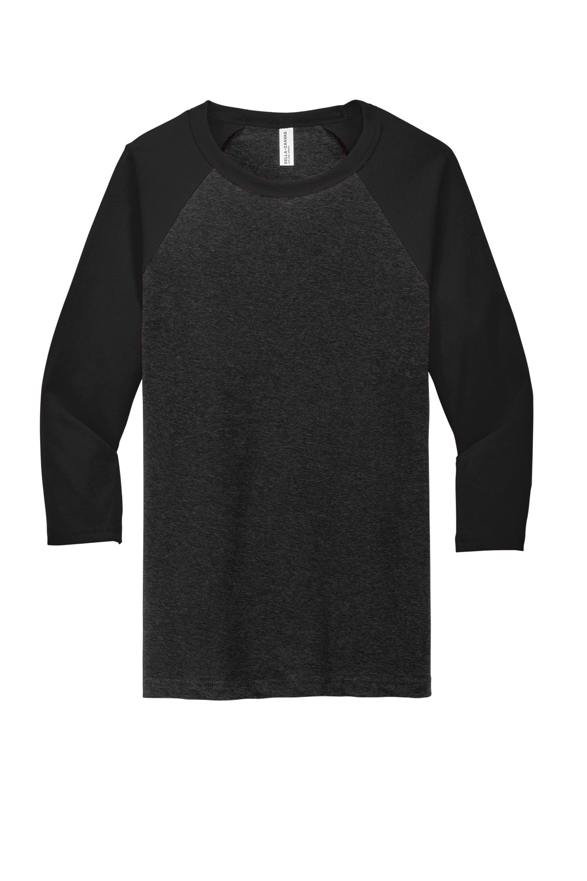 BELLA+CANVAS ® Unisex 3/4-Sleeve Baseball Tee-BC3200