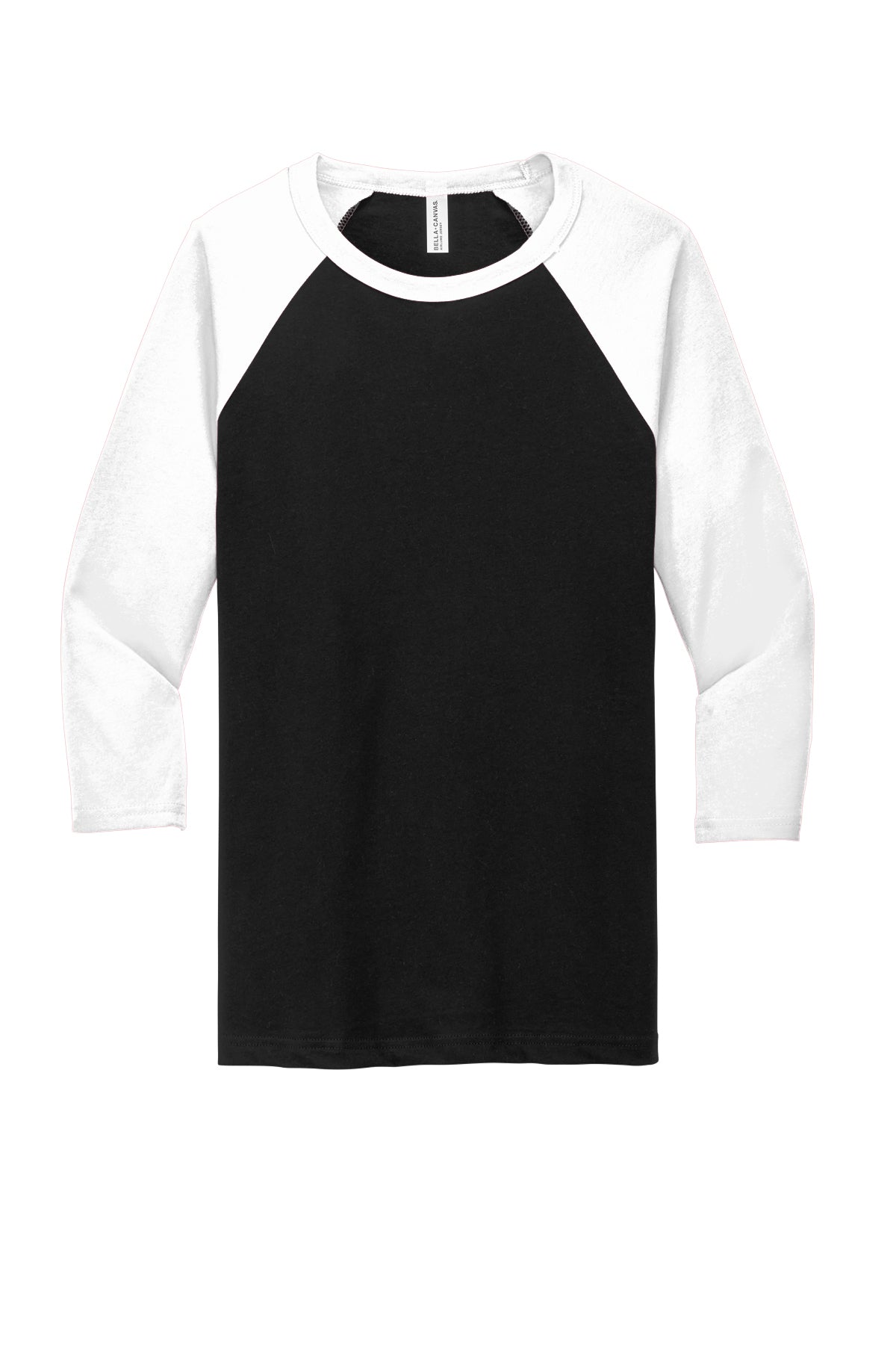 BELLA+CANVAS ® Unisex 3/4-Sleeve Baseball Tee-BC3200