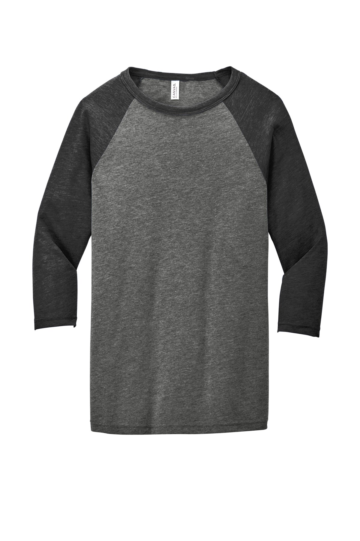 BELLA+CANVAS ® Unisex 3/4-Sleeve Baseball Tee-BC3200