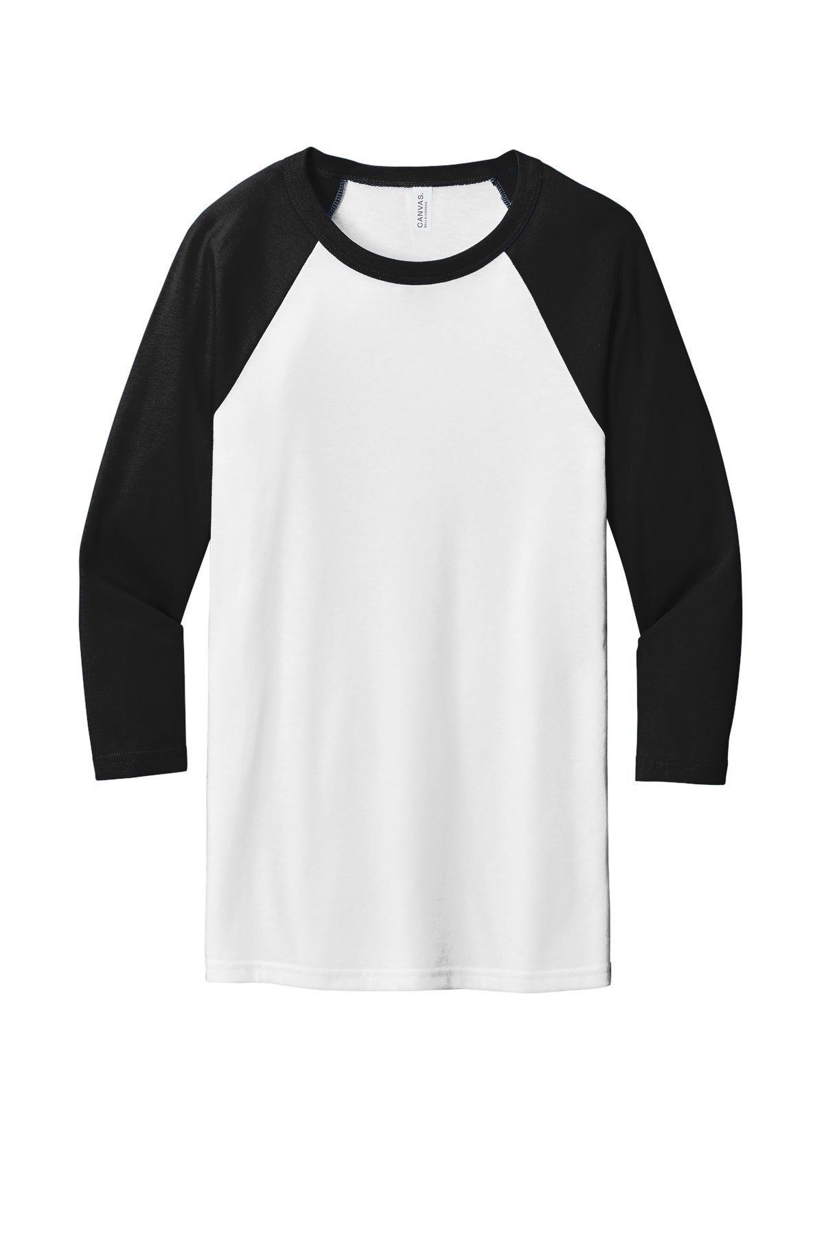 BELLA+CANVAS ® Unisex 3/4-Sleeve Baseball Tee-BC3200