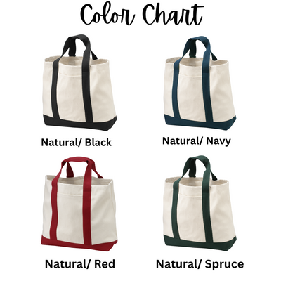 Port Authority® - Ideal Twill Two-Tone Shopping Tote-B400