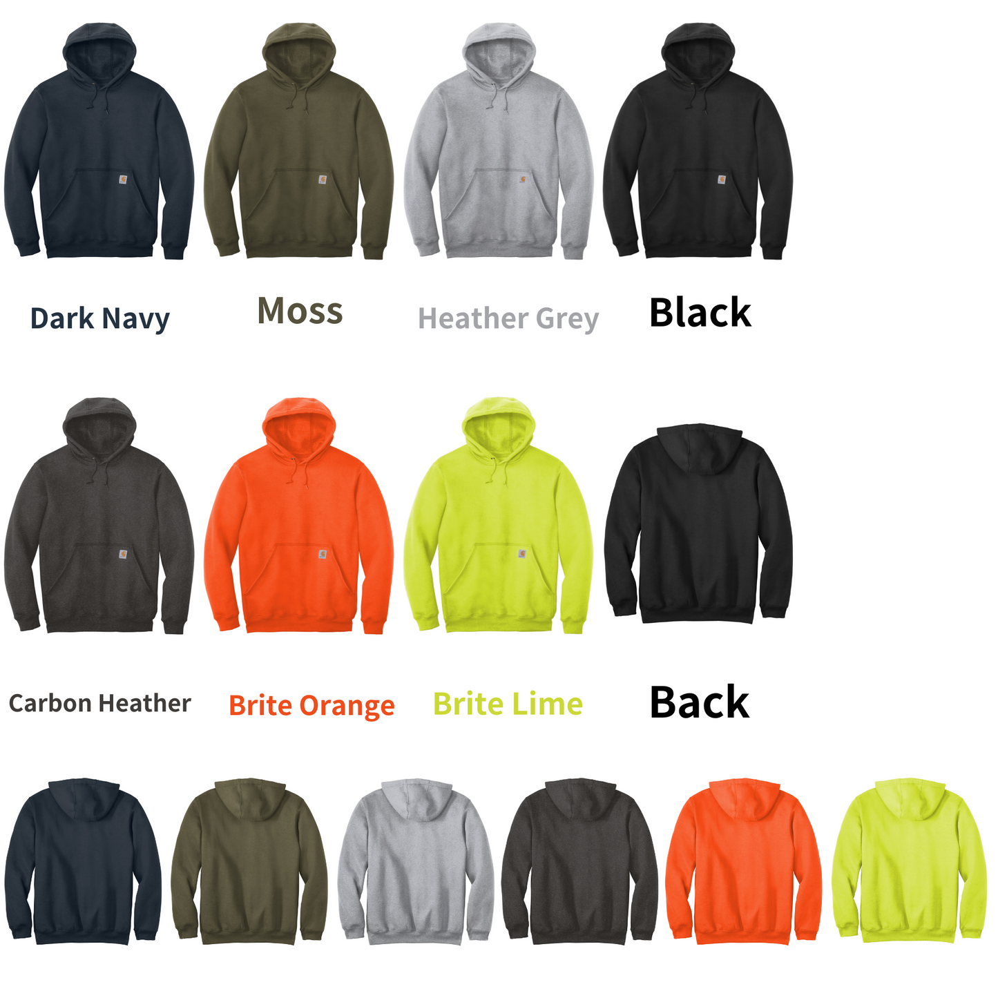 Carhartt ® Midweight Hooded Sweatshirt-CTK121