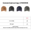 Carhartt® Cotton Canvas Cap. CT103938