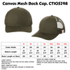 Carhartt® Canvas Mesh Back Cap-CT105298