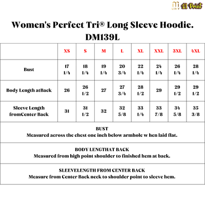 District ® Women’s Perfect Tri ® Long Sleeve Hoodie-DM139L