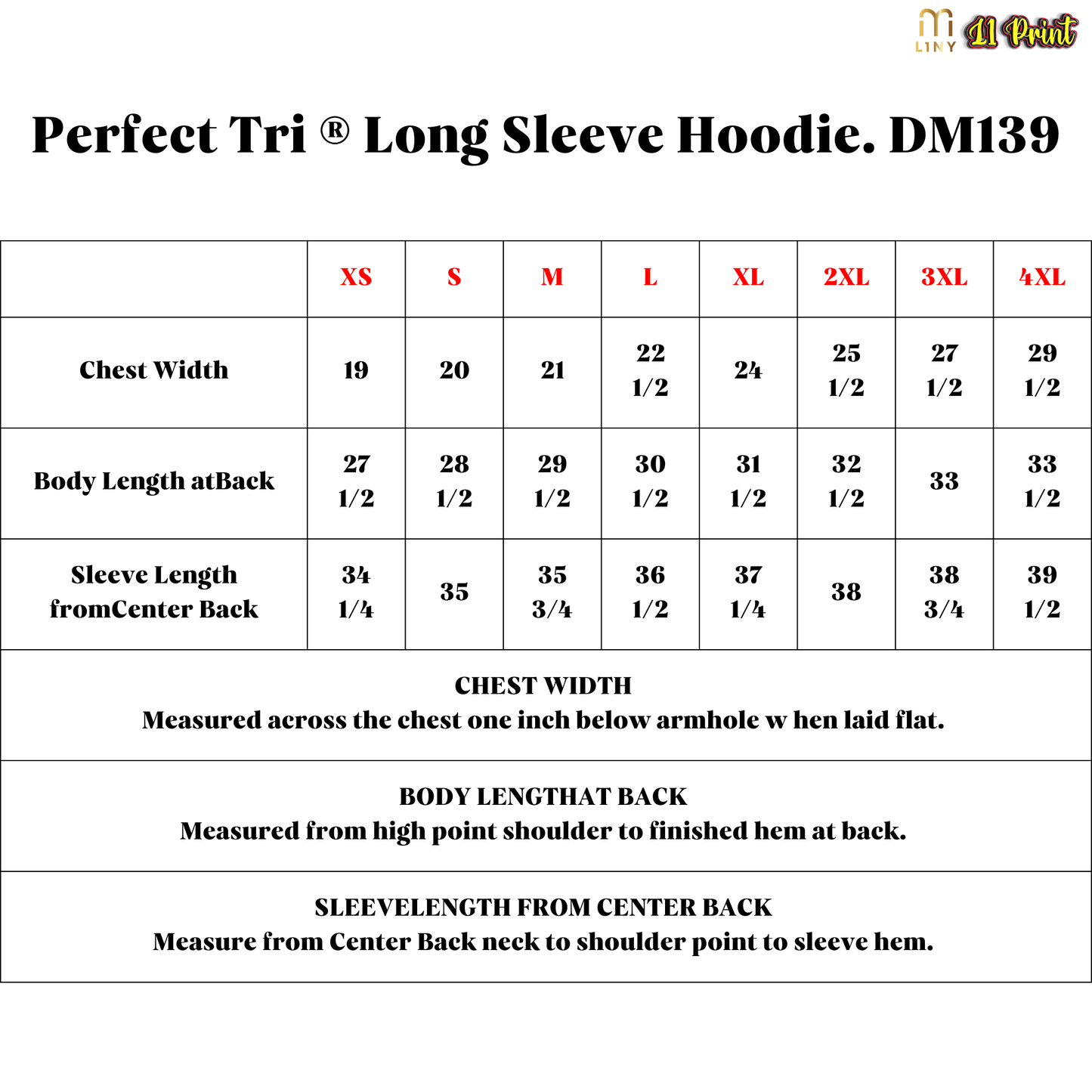 District ® Perfect Tri ® Long Sleeve Hoodie-DM139