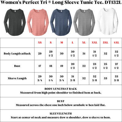 District ® Women’s Perfect Tri ® Long Sleeve Tunic Tee-DT132L