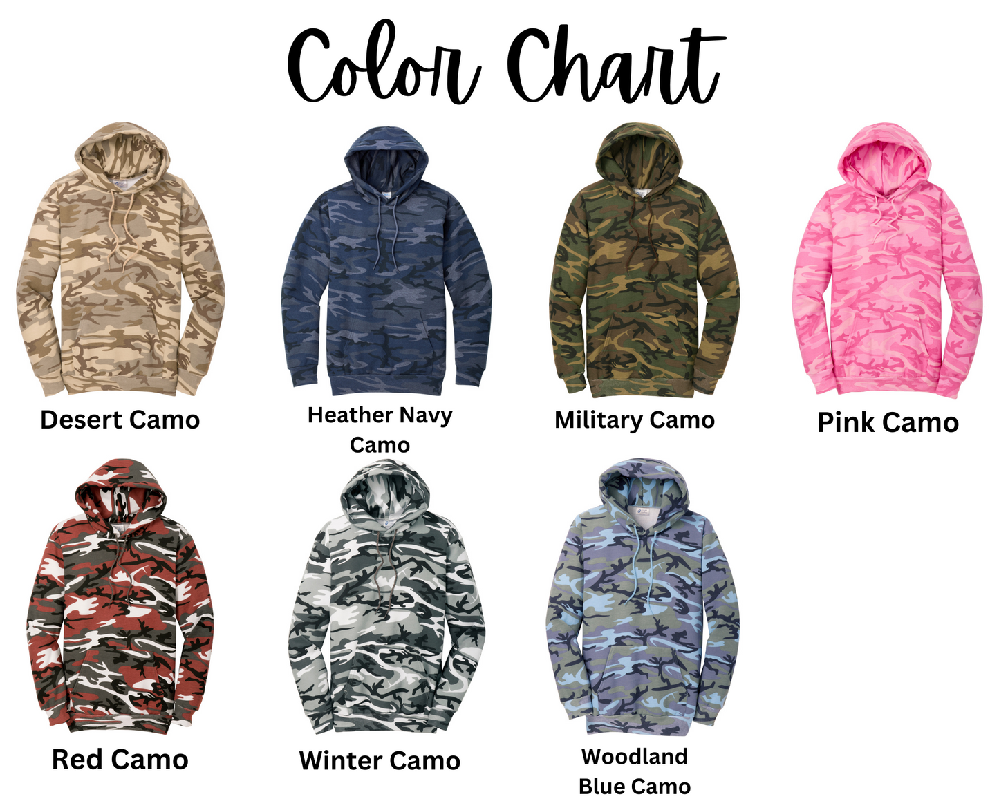 Port & Company® Core Fleece Camo Pullover Hooded Sweatshirt-PC78HC