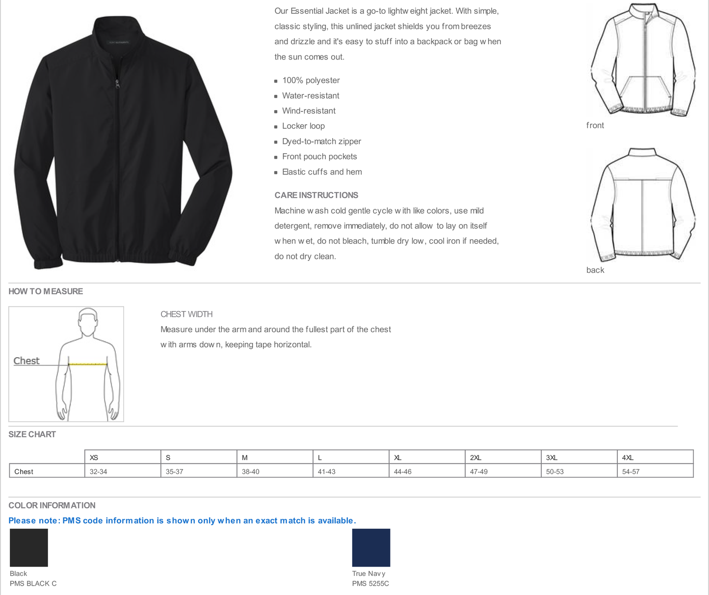 Port Authority® Essential Jacket-J305