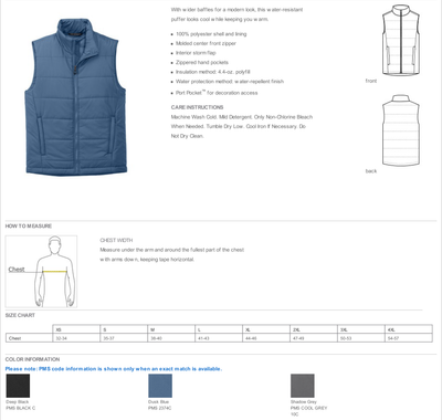 Port Authority® Puffer Vest-J853