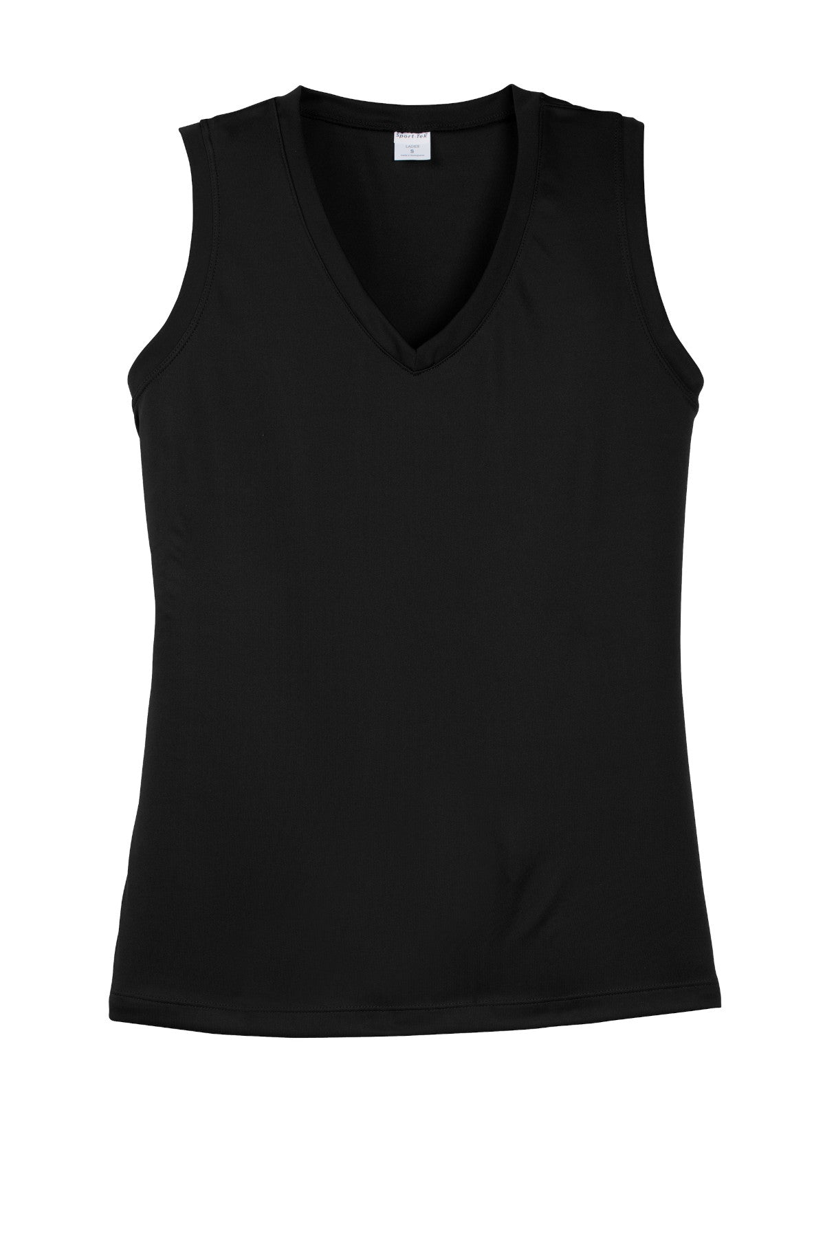 Sport-Tek® Ladies Sleeveless PosiCharge® Competitor™ V-Neck Tee-LST352