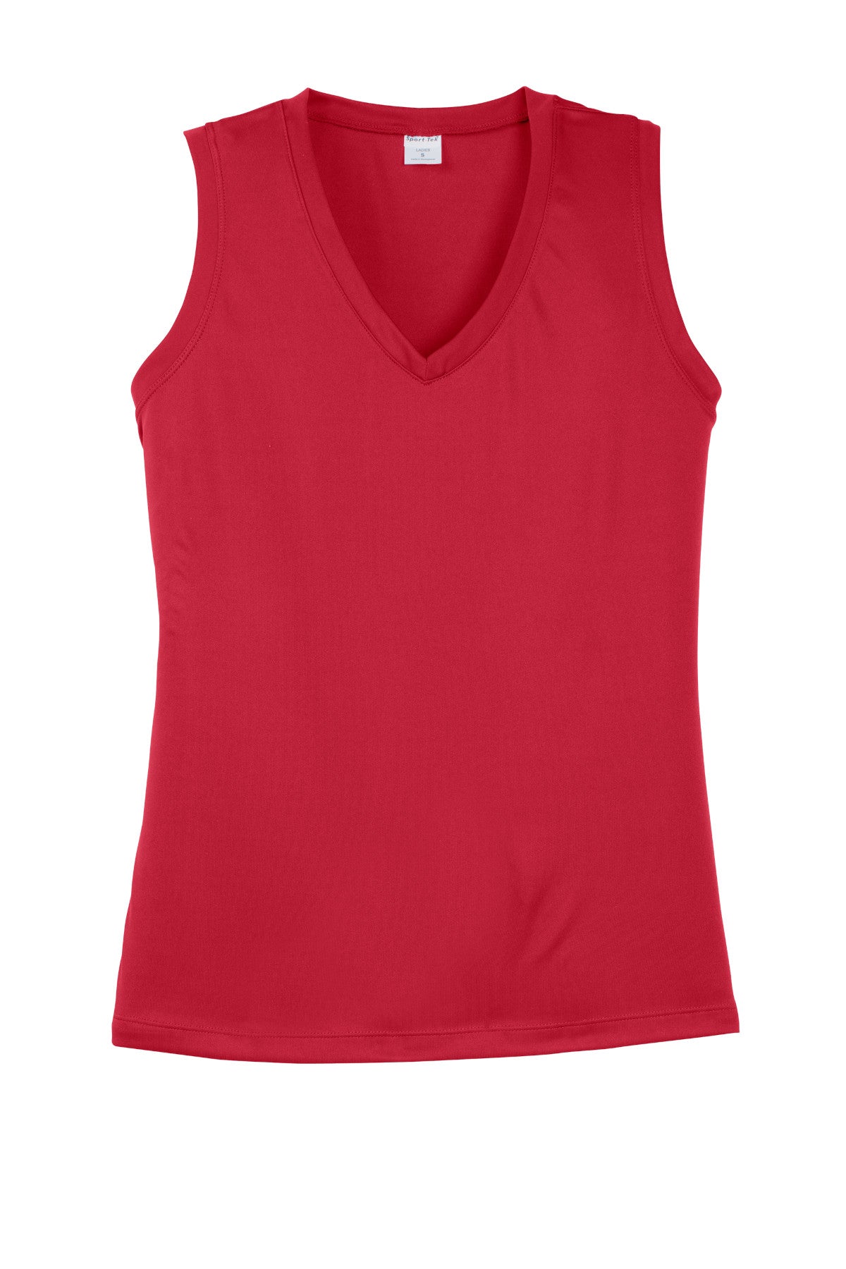 Sport-Tek® Ladies Sleeveless PosiCharge® Competitor™ V-Neck Tee-LST352