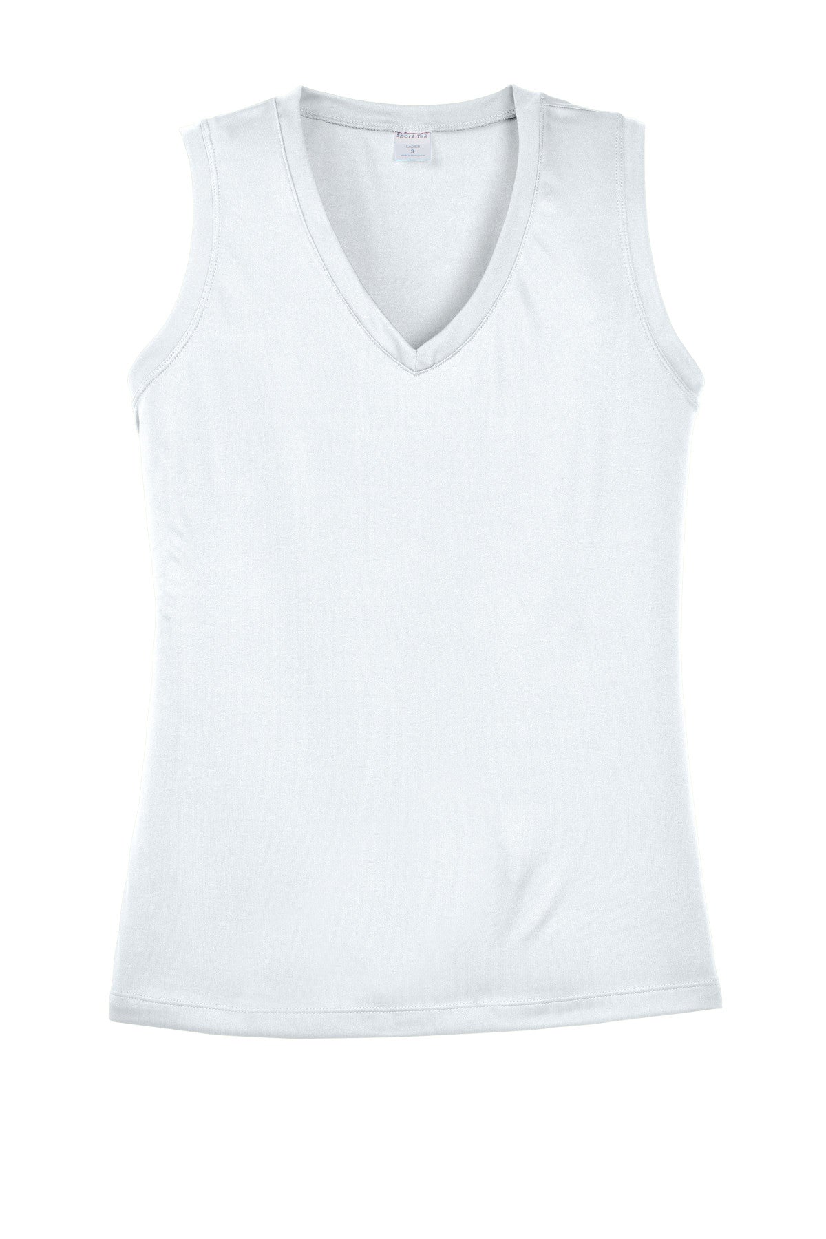 Sport-Tek® Ladies Sleeveless PosiCharge® Competitor™ V-Neck Tee-LST352