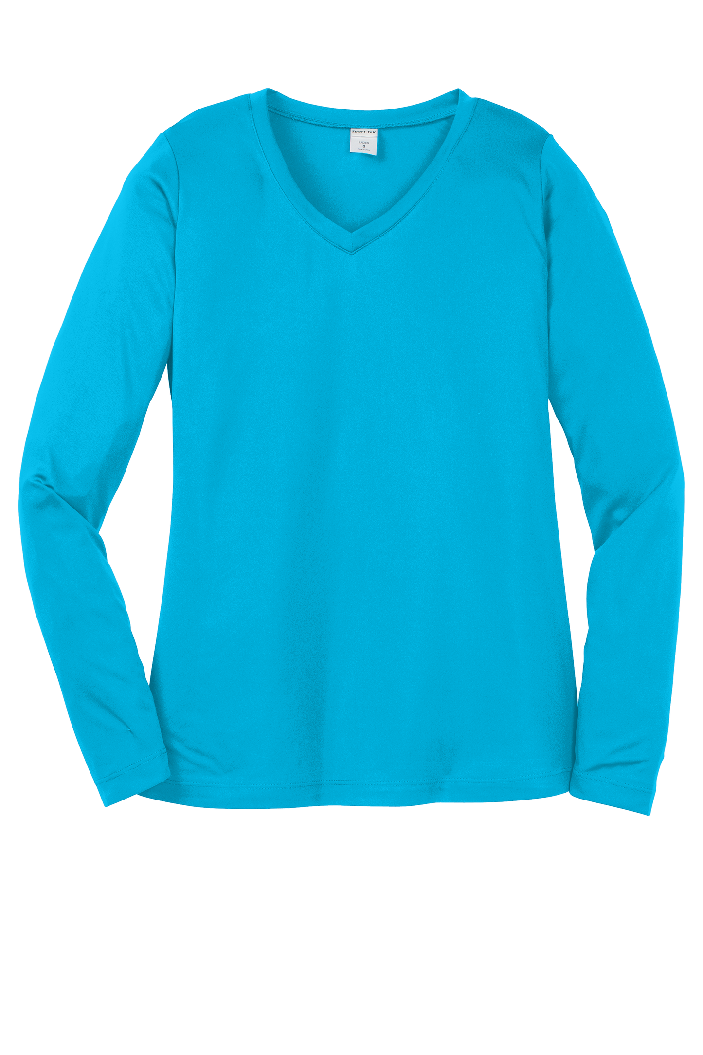 Sport-Tek® Ladies Long Sleeve PosiCharge® Competitor™ V-Neck Tee-LST353LS