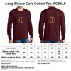 Port & Company Long Sleeve Core Cotton Tee-PC54LS