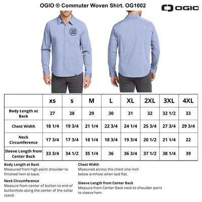 OGIO® Commuter Woven Shirt-OG1002