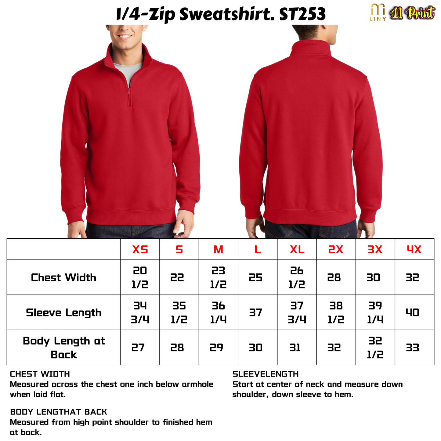 Sport-Tek® 1/4-Zip Sweatshirt-ST253