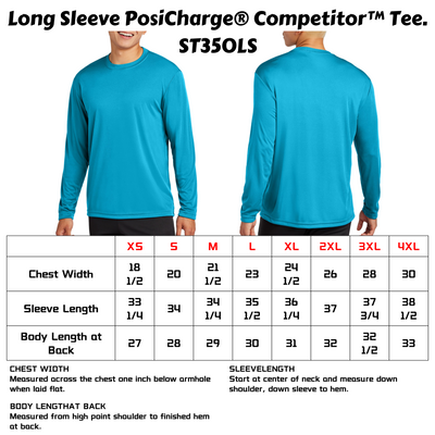 Sport-Tek® Long Sleeve PosiCharge® Competitor™ Tee-ST350LS